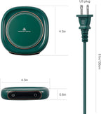 Bgbg Coffee Mug Warmer & Cute Cat Mug Set, Beverage Cup Warmer for Desk Home Office with Three Temperature Up to 140℉/ 60℃, Coffee Warmer for Cocoa Milk Tea Water Candle, 8 Hours Auto Shut Off