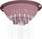 QiMH Collapsible Colander and Strainer, 5 Quart(1.25 gal) BPA Free & Dishwasher-safe Silicone Foldable Strainer, Heavey Duty Kitchen Drainer Basket for Pasta, Veggies and Fruits