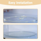Microwave Turntable Roller Support Ring Compatible with Samsung GE Frigidaire Microwave Ovens Replace#: WB06X10625 WB06X10818 5304509438