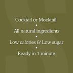 SAYSO Honey Rosemary Moscow Mule | The Original Craft Cocktail Tea Bag Mixer (Steep in Vodka & Cold Water, Enjoy in 1 Min) or Skip the Spirit for Mocktail | Organic, Certified Gluten-free & Non-GMO, 8 Count