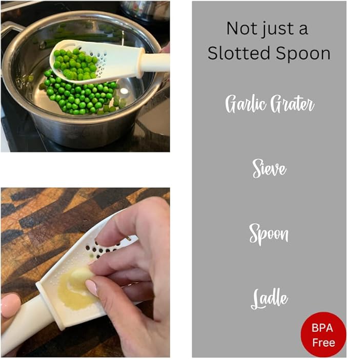 BaraBara Silicone 10 pcs Telescopic Collapsible Strainers with Handles, Foldable Bowl, Clip on Drainer. Red Spoon Rest, 3 ladle Masher Spoons. Silicone Gloves Heat Resistant Bundle Cooking Set.