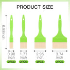 8 Pcs Pastry Brush - Cooking Grease Brush, Food Brushes For Baking/Grilling/Spreading Marinades/Butter/Sauces/Eggs, Durable Kitchen Culinary Utensil