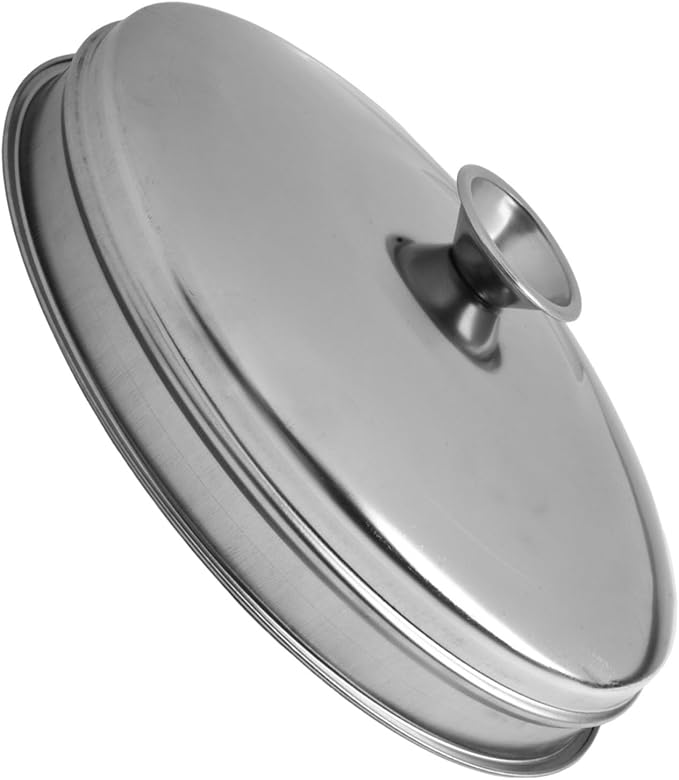 Stainless Steel Steamer Tray for Healthy Cooking for Vegetables, Meat, and Baby Food (20cm pot cover)