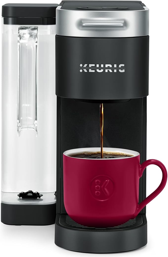 Keeurig KSupreme Single Serve KCup Pod Coffee Maker with MultiStream Technology, Strong Brew and Over Ice, 66 oz Dual‑Position Reservoir