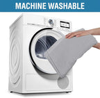 H.VERSAILTEX Linen Textured Table Cloths 54 x 80 Inch Premium Solid Tablecloth Spill-Proof Waterproof Table Cover for Dining Buffet Feature Extra Soft and Thick Fabric Wrinkle Free, Grey