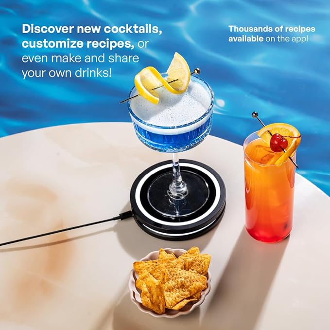 Barsys Smart Coaster 2.0 Cocktail Maker Machine (Coaster+Mixer)