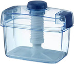 Instant Pickle Maker Vegetable Press Tsukemono Container Rectangle Made in Japan BPA Free (Blue 1.6L)