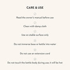 MACKENZIE-CHILDS Electric Kettle, Stainless-Steel Tea Kettle, Green-and-White Emerald Check