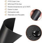 Air Fryer Liners Compatible with Breville BOV900BSS the Smart Oven Air Fryer Pro, 100 PCS Unbleached Parchment Paper Disposable with 4 PCS AirFryer Oven Liners Accessories for Breville Toaster Oven