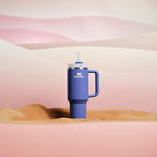 STANLEY Quencher H2.0 Tumbler with Handle and Straw 40 oz | Flowstate 3-Position Lid | Cup Holder Compatible for Travel | Insulated Stainless Steel Cup | BPA-Free | Exclusive Lupine