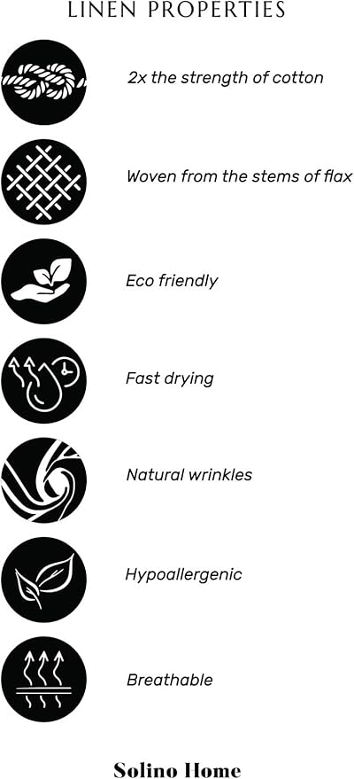 Solino Home Red Garnet Tablecloth 54 x 72 Inch - Athena, 100% Pure Linen Rectangle Tablecloth - Machine Washable Table Cloth for Summer, Fall, Autumn