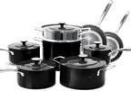 Nuwave Lux 13-Piece Premium Cookware Collection, Next-Generation G11 Duralon Blue Ceramic Nonstick, Ultra Durable, PFAS-Free, Lightweight & Works on All Cooktops