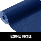 GORILLA GRIP DripGuard Drawer and Shelf Liner for Cabinet, Slip Resistant Non Adhesive Protection for Kitchen, BPA Free Smooth Surface Plastic Liners for Cabinets, Drawers, 12x240 Inch, Navy Blue