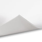 Exactly Rubber - White Silicone Sheet, 60A Durometer Silicone Mat, Food-Grade Rubber Mat with -80 to 450°F Temperature Resistance, 400% Elongation, Silicone Placemat Made in The USA, 1/32 x 12” x 18”