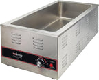 Winco Electric Portable Food Pan Warmer, 1500 W, 120V, 4/3 Size
