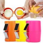 3pcs Egg Shell Opener,Egg Shell Opener For Hard Boiled Eggs,Egg Peeler,Eggshell Opener,Egg Cracker For Raw Eggs,Egg Sheller,Egg Shell Remover,Egg Opener Shell Cutter(Orange&Pink&Yellow)