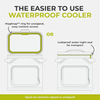 CORE Magnetic Leak Proof Soft Cooler with Waterproof Zipper | Insulated Bag Portable Ice Chest Box | Best Soft Cooler for Food & Beverages for Tailgating, Car Camping, Travel, and Family Beach Picnics