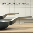 PRICUSIS Nonstick Ceramic Frying Pan, 8/10/12 Inch Non Toxic Skillet, Egg & Omelet & Chef's Pan, Induction Compatible & Oven Safe, Dishwasher Safe,PTFE PFAS & PFOA Free (12 Inch, Gray)