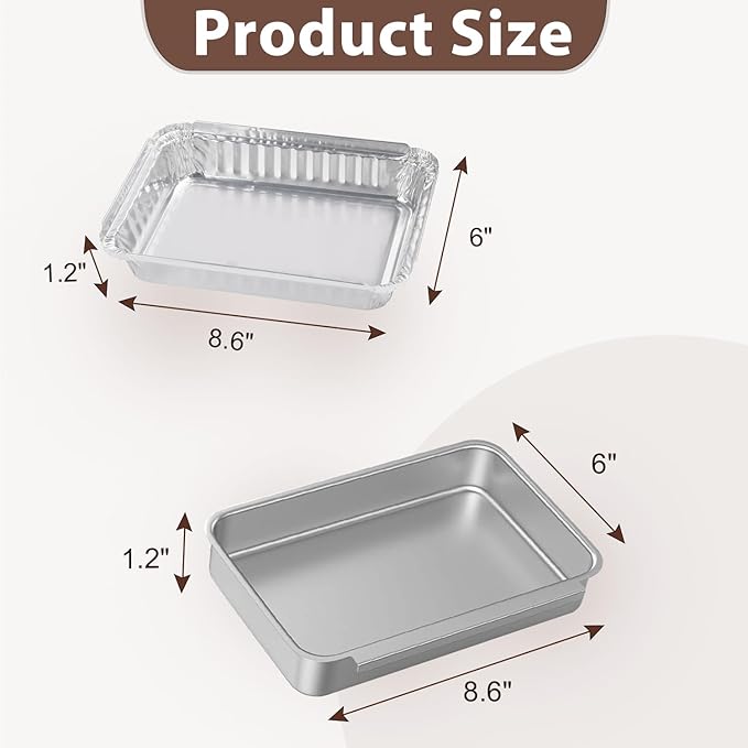 93305 Catch Pan for Weber Genesis II e-310 e-315 e-325 e-330 e-335, Drip Pan for Weber Spirit 200/300 Series Gas Grill 83156 Grease Tray with 10-Pack Drip Pans Liner for Weber Replacement Parts