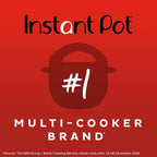 Instant Pot 8-Quart RIO Chef Series 7-in-1 Multi-Cooker – Pressure Cook, Slow Cook, Rice, Steam, Sauté, Yogurt & Warm – Easy-Release Steam, Large Capacity, Nonstick Pot, Black