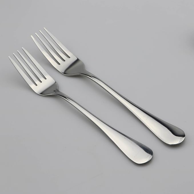 30-Piece 18/0 Stainless Steel Classical Flatware Set, Mirror Polishing Silver, Service for 6