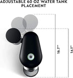 Nespresso Vertuo Plus Deluxe Coffee and Espresso Maker by Breville, Piano Black with Aeroccino Milk Frother