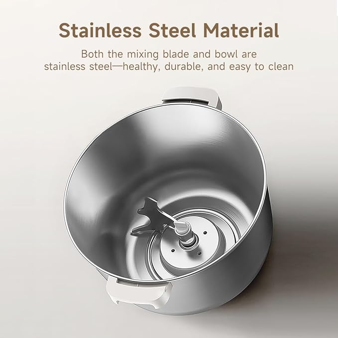 Joydeem Electric Dough Maker with Ferment Function, 5Qt Dough Mixer Machine, Perfect for Bread Pizza Roti Dumpling Dough & Sourdough, HMJ-A501