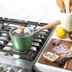 Nordic Ware Cardamom Ceramic Nonstick 1.5 Quart Saucepan with Lid