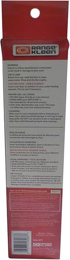 Range Kleen 671 Nonstick Reusable Toaster Oven Liner 11 Inch by 13 Inch