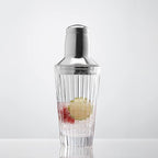 Glass Cocktail Shaker | Martini, Margarita Mixer for Professional Bartending | Durable Bar Set for Mixing Drinks | Perfect for Home or Bar Use (17oz)