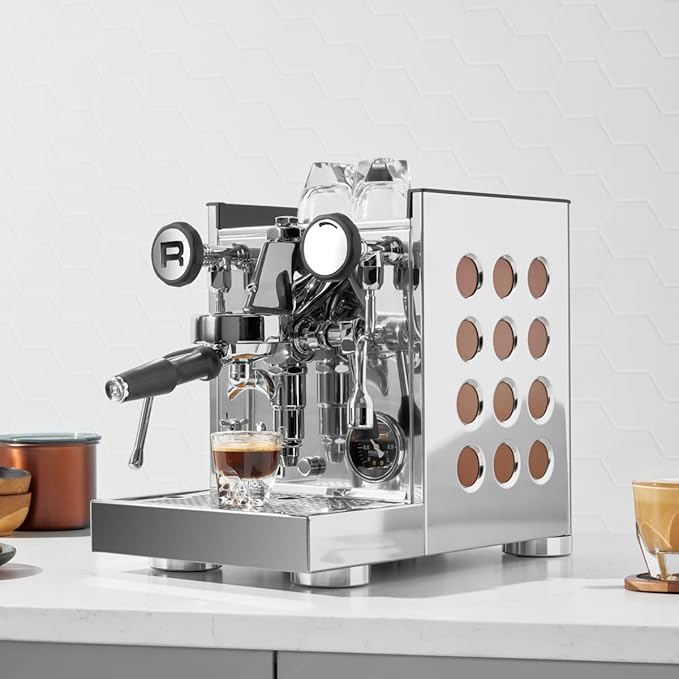 Rocket Espresso Appartamento TCA Espresso Machine (Stainless/Copper)