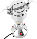 High Speed 150g Electric Grain Mill Grinder Powder Machine Spice Herb Grinder 850W 70-300 Mesh 28000RPM Stainless Steel Commercial Grade for Kitchen Herb Spice Pepper Coffee (150g)