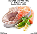 Wevac 6''x10'' & 8''x12'' 300 Count Food Vacuum Sealer Bags Keeper, PreCut Quart, Ideal for Food Saver, BPA Free, Commercial Grade, Great for storage, meal prep and Sous Vide