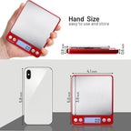 Fuzion Digital Scale .1 Gram Accuracy, 3000g Mini Food Scales for Herb, Spice, Jewelry, Gold, Small Food Scale - Weight Gram and Oz