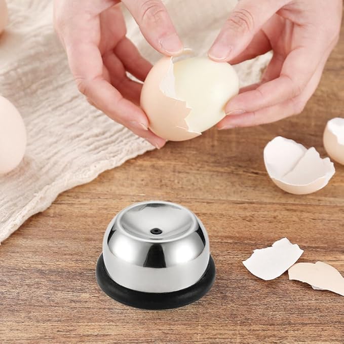 Egg Piercer for Raw Eggs, Stainless Steel Needle Egg Punch, Egg Poker with Sharp Pin to Get Good Hard Boiled Eggs, Hard Boiled Egg Peeler, Anti-rust Easy Egg Peeler Kitchen Tools