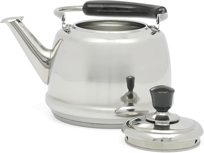 Martha Stewart Kingstree Large 2 Qt Heavy Gauge Tea Kettle - Stainless Steel