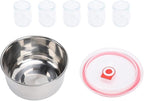 Pilipane Electric Yogurt Maker Machine 1.2L Homemade Yogurt Natto Maker Small Home Yogurt Incubator with Jars Stainless Steel Liner