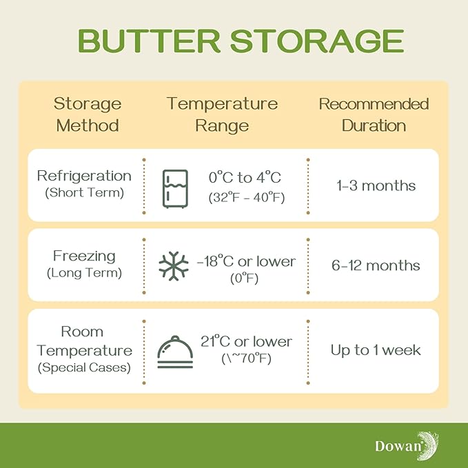 DOWAN Porcelain Butter Crock, French Butter Dish for Fresh Spreadable Butter, Butter Keeper with Water Line, No More Hard Butter, Housewarming Gift for Butter Lovers, White