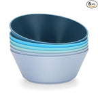 50 Oz Large Cereal Bowls, Unbreakable Wheat Fiber Salad Bowl Sturdy and Stackable Salad Serving Bowls Set, BPA-Free Microwave/Dishwasher Safe, Lightweight for Oatmeal, Snacks, Oatmeal, Snacks