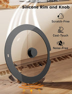 Pro DUXANO 12PC Nonstick Pots and Pans Set&Hybrid 3-Ply Stainless Steel Skillet, High Heat Sear&Fry, 2-Layer Ceramic Induction Cookware, 9H Scratch-Resistant&Anti-Warp,PFAS Free,All Cooktop/Dishwasher