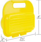 Egg poacher, Microwave in Minutes, BPA Free for Quick and Healthy Breakfast, Microwave Egg Cooker, Microwave Maker for 2 Eggs, Dishwasher safe(yellow)