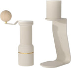 Cocinare ESSENCE DUO B38 Ultra Coffee Grinder - Electric Wireless 2-in-1 Removable Countertop Manual Grinder Kit, 80 Precision Setting, GhostEdge Burr - Design for Pour-over & Espresso (Vintage White)