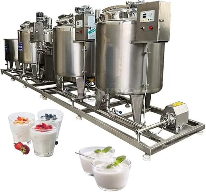 Commercial yogurt maker, Yogurt Fermentation Machine, Imported Compressor & 50mm Insulation, Multi-Functional Milk Pasteurization Equipment for Farms, Collection Stations