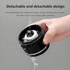 Handheld Electric Coffee Grinder Portable USB-C Rechargeable - Compact & Lightweight for Travel, Camping, Home Use, Black/White Design (60, White, one size fits all)