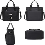 Weitars Insulated Lunch Bag for Men Women,Leak Proof Lunch Box for Work,Extra Large Lunch Tote Bag With Removable Shoulder Strap with Side Pockets,Reusable Lunch Cooler Purse For Picnic Hiking