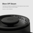 TIMEMORE Fish Smart Electric Coffee Kettle 600ML, Gooseneck Pour Over Kettle for Coffee and Tea Variable Temperature Control, Home Edition Black