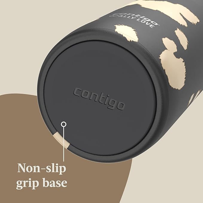 Contigo Streeterville Stainless Steel Tumbler with Straw, Dragon Fruit, 24oz.