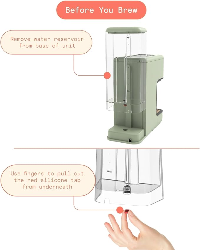 Beautiful 20-Bar Slim Espresso Machine | Single & Double Shot Programmable Brewing, Compact 4.7-in Width, Stainless Cup Warmer, Auto Shut-Off, 50 oz Tank (Black Sesame)