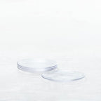 Fortessa Los Cabos Glass Dinnerware Collection, Salad Plate (Set of 4), 8 Inch, Clear