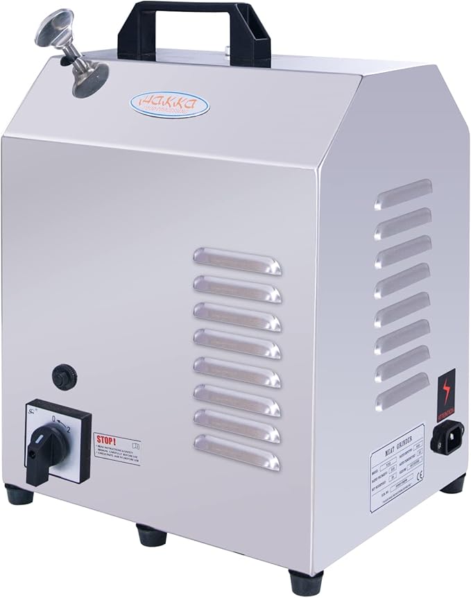 Hakka Multi-functional Meat Processing Motor, Suitable for 15/30lb Meat Mixer Meat Tenderizer Meat Grinder TC-8 Body